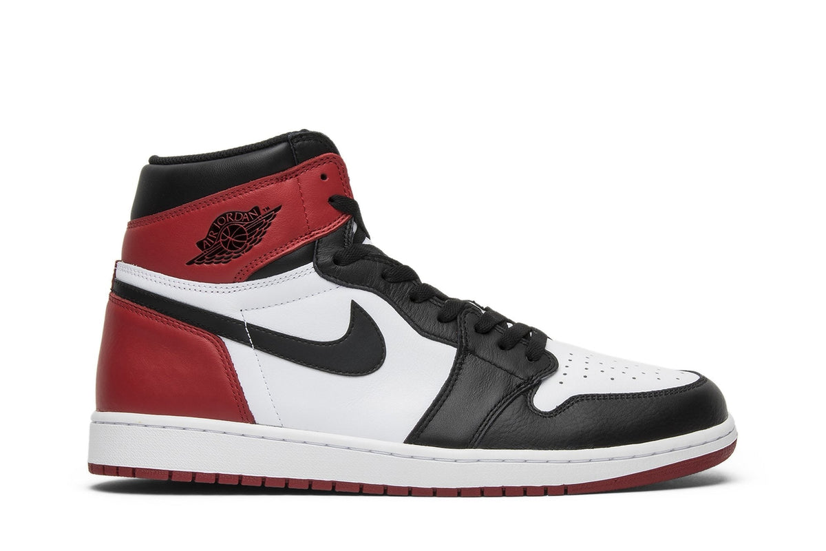 Air Jordan 1 Retro High OG Black Toe Sneakers