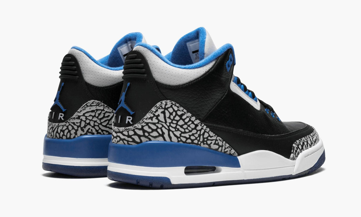 Air Jordan 3 Retro "Sport Blue" Sneakers