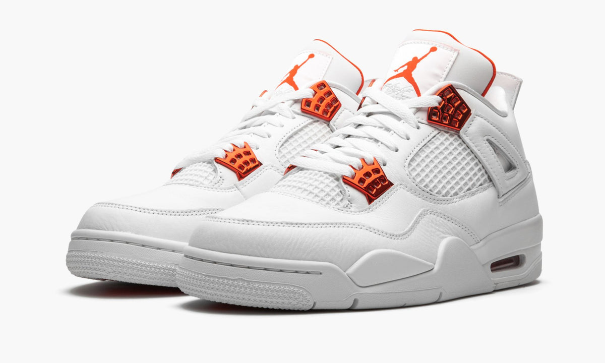 Air Jordan 4 Retro "Metallic Pack - Orange" Sneakers