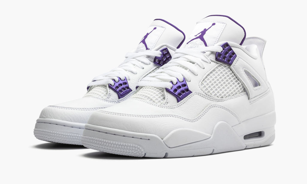 Air Jordan 4 Retro "Metallic Pack - Purple" Sneakers