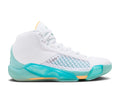 Guo Ailun X Air Jordan 38 PF White Clear Jade Sneakers