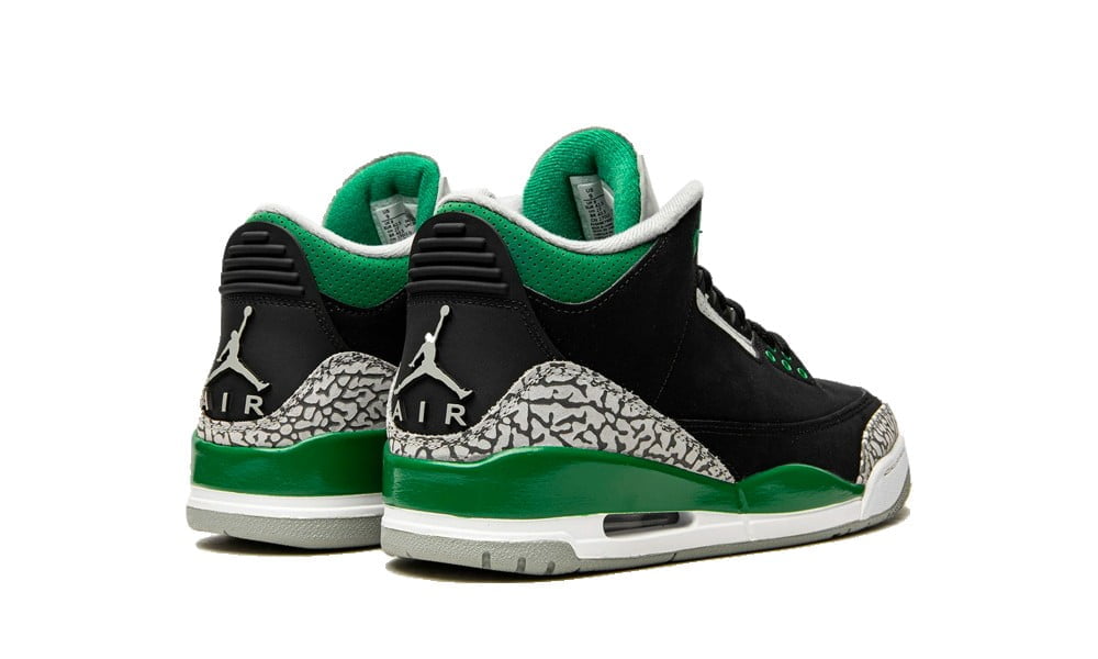 Jordan 3 Retro Pine Green Sneakers
